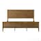 Flash Furniture Fiona Light Brown King Size Solid Wood Platform Bed Frame w/Headboard, Footboard, Slatted Bottom MG-0900-29-KB-ANTOAK-GG - alternate 3